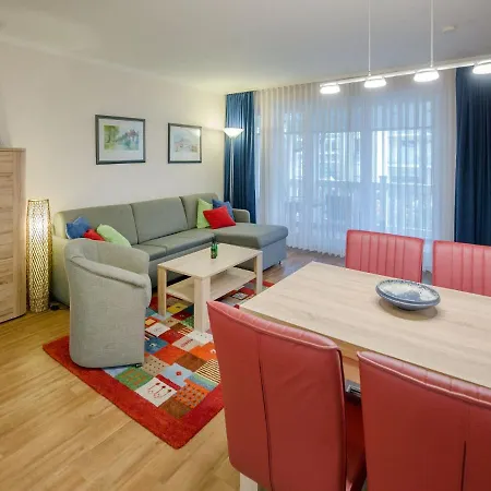 Duenenpark - Komfortplus Mit 1 Schlafzimmer Und Balkon Im Obergeschoss 203 * 빈츠